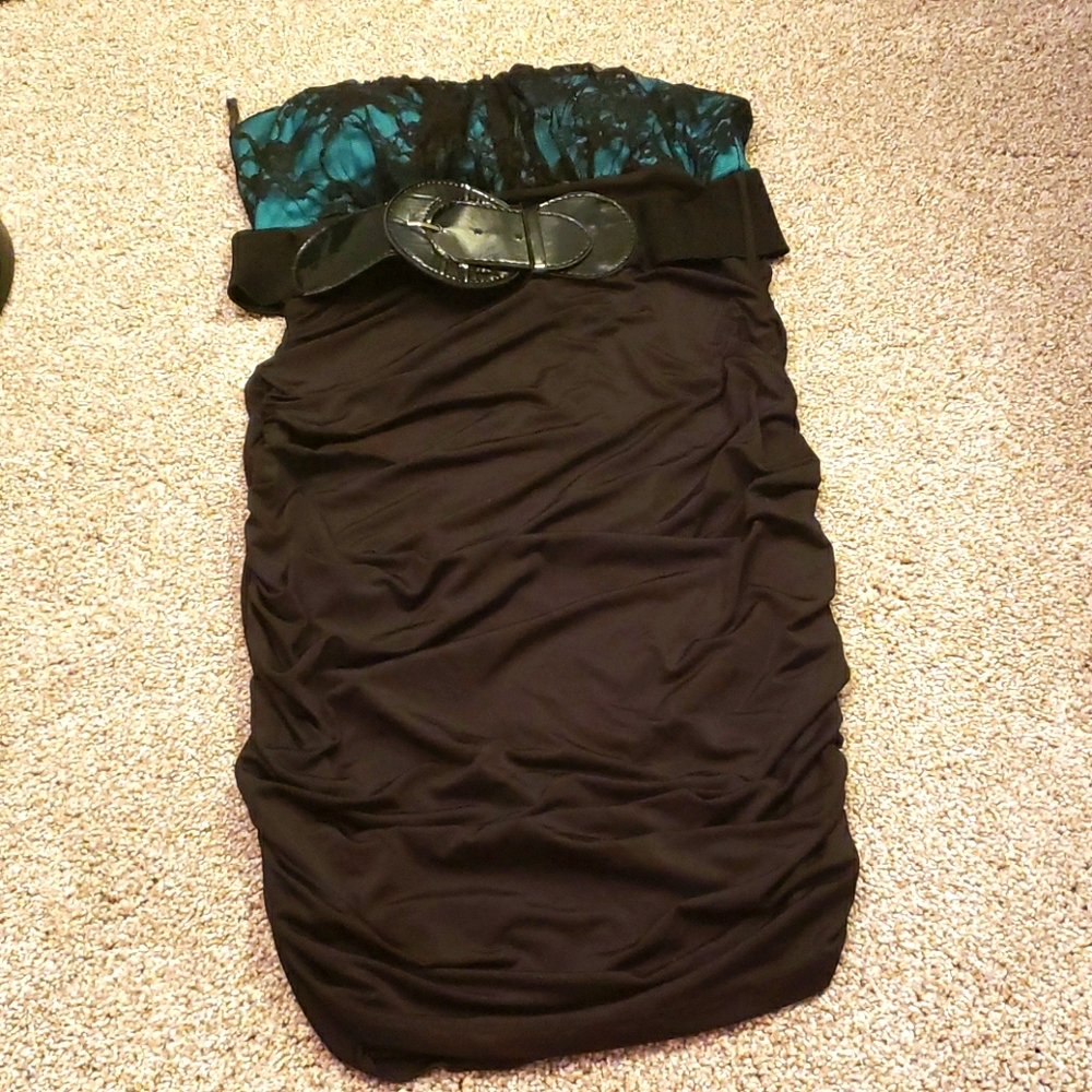 Strapless dress